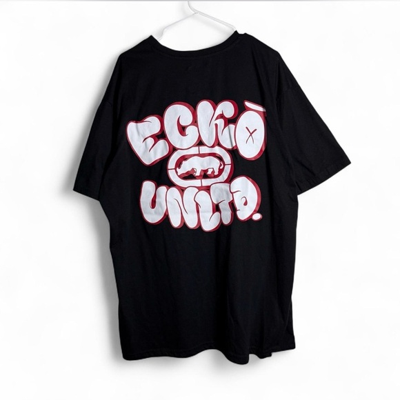 Ecko Unlimited Charcoal Crew Neck Tee - Picture 1 of 7